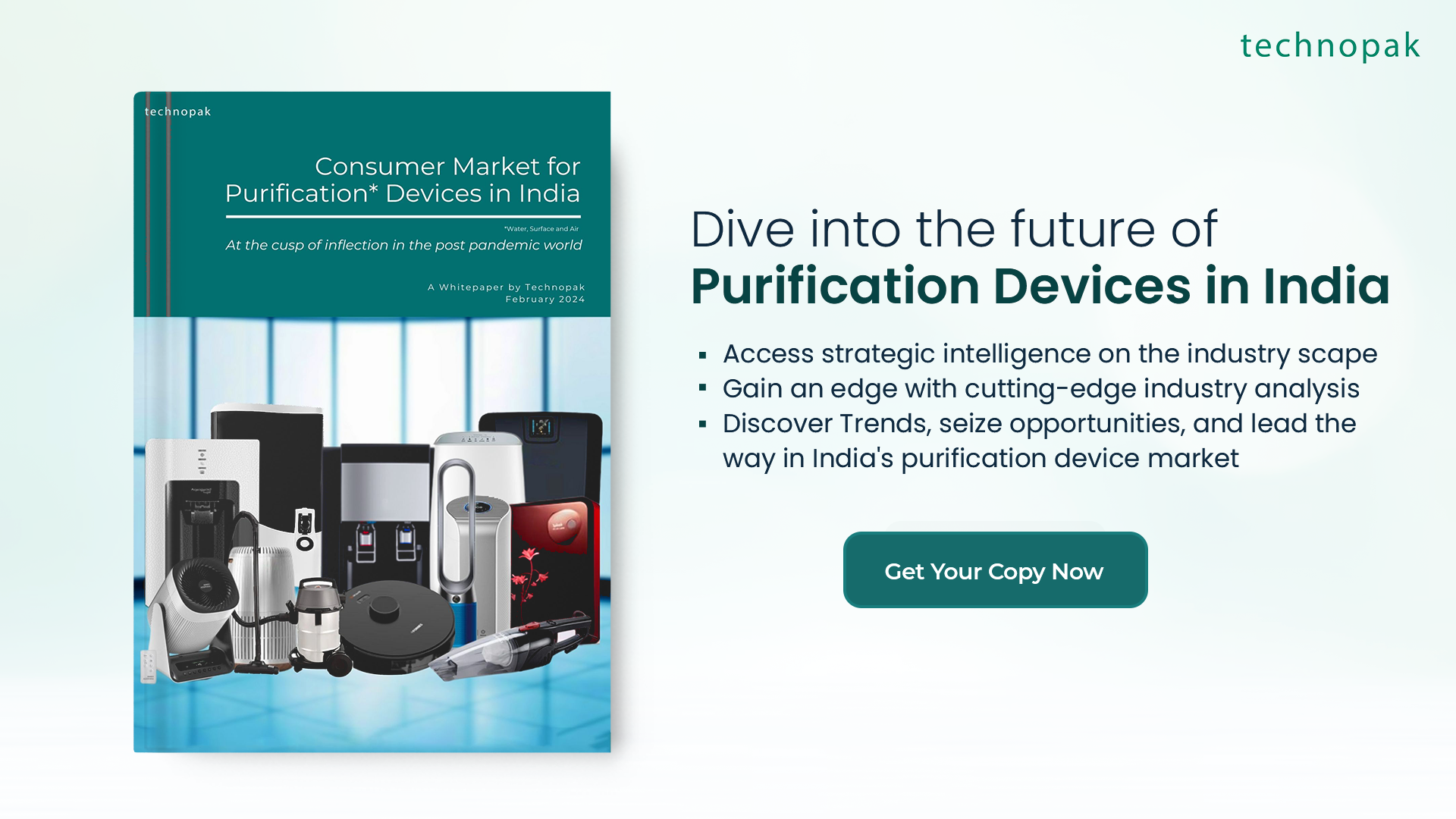 Consumer Market For Purification Devices India